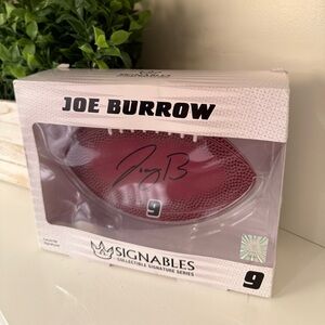 SIGNABLES COLLECTIBLE SIGNATURE SERIES Football Joe Burrow Cincinnati Bengals